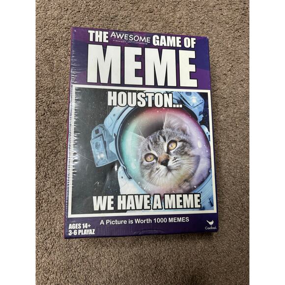 The Awesome Game of MEME "Houston We Have A Meme" Sealed Game - Picture 1 of 2